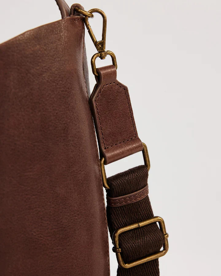 Juju | Carmen Leather Handbag | Chocolate