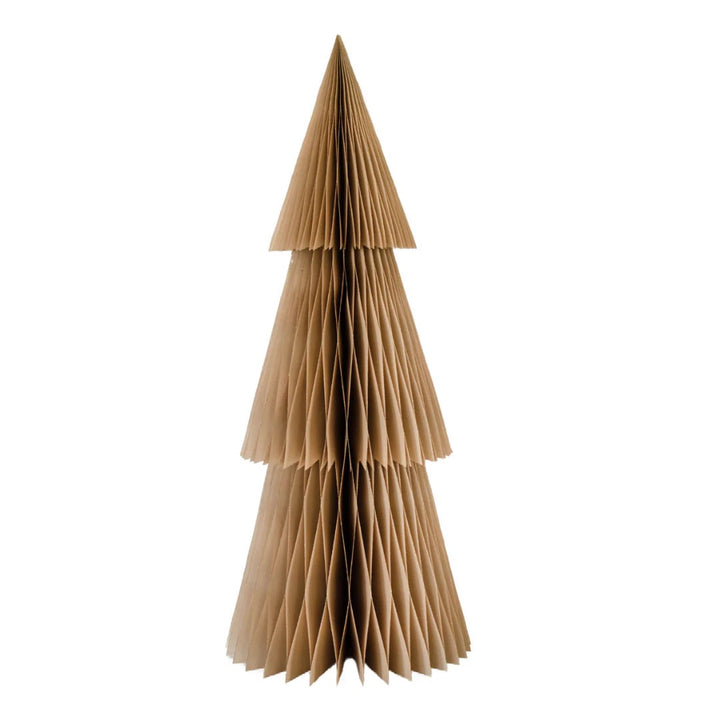 Deluxe Standing Paper Tree | Flaxseed | 95cm