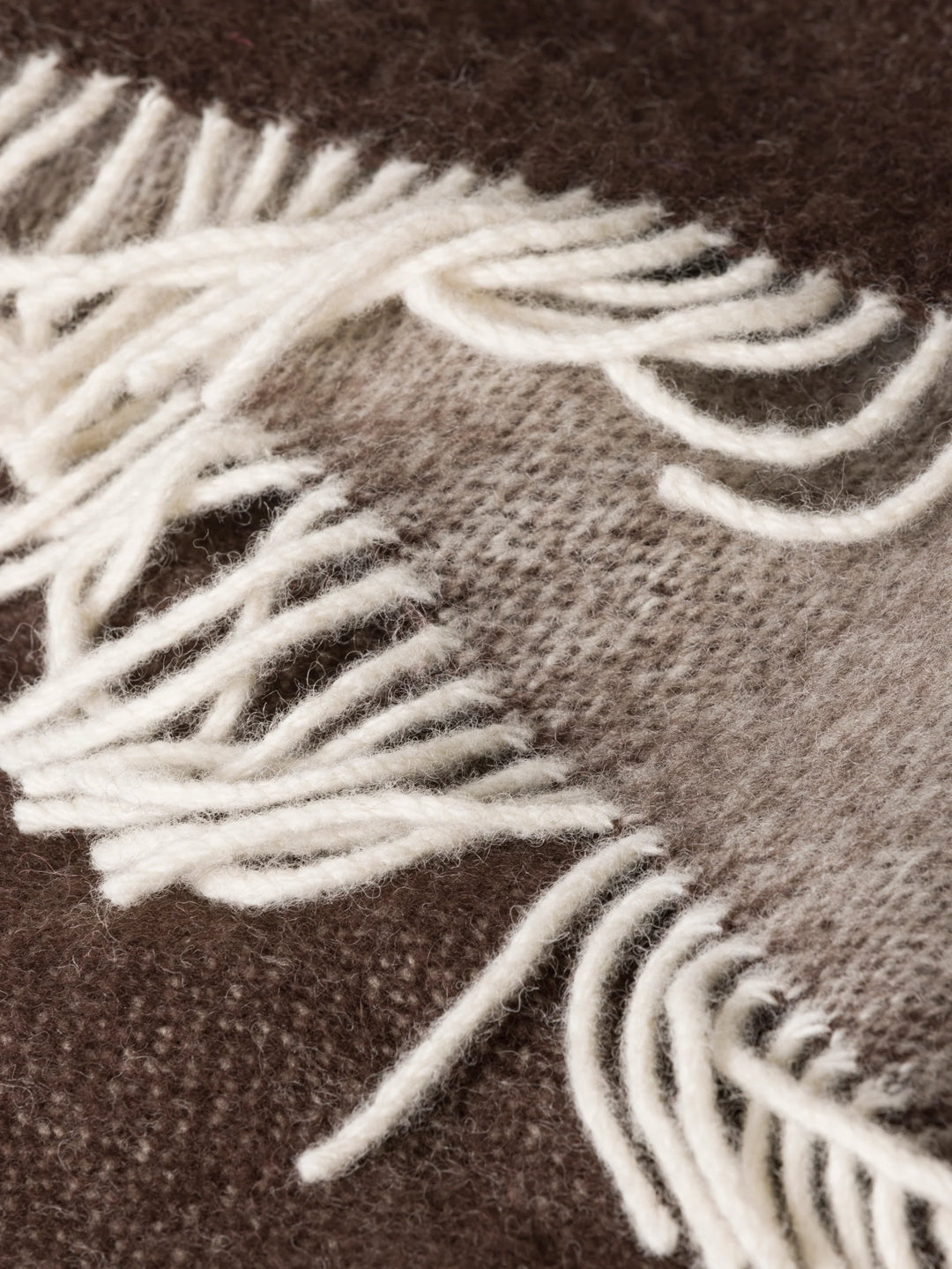 Cocoa Wool Throw | 130x180cm