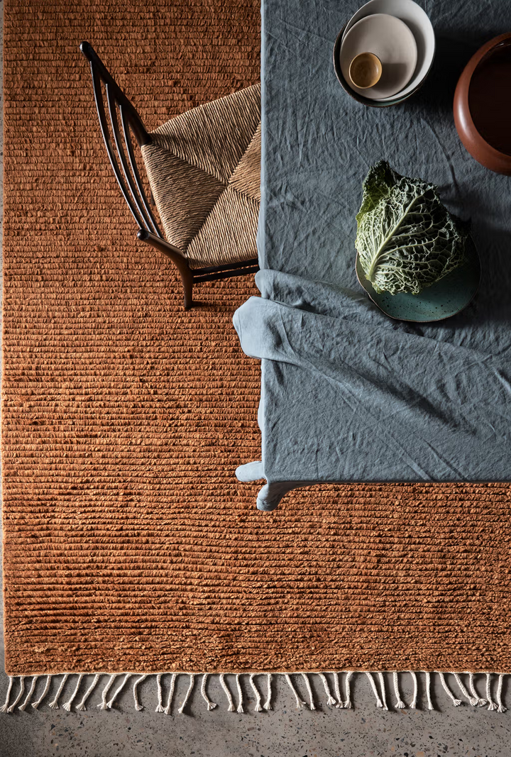 Armadillo Malawi Wool Rug | Saffron *Dropship Only*