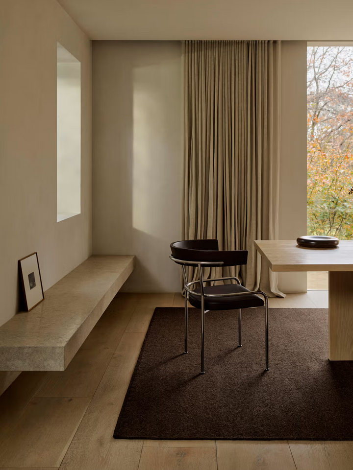 Armadillo Aspen Wool Rug | Peat *Dropship Only*