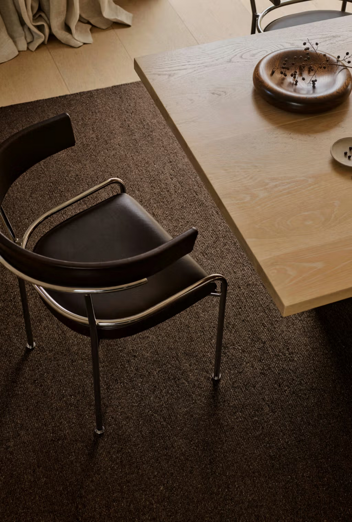Armadillo Aspen Wool Rug | Peat *Dropship Only*