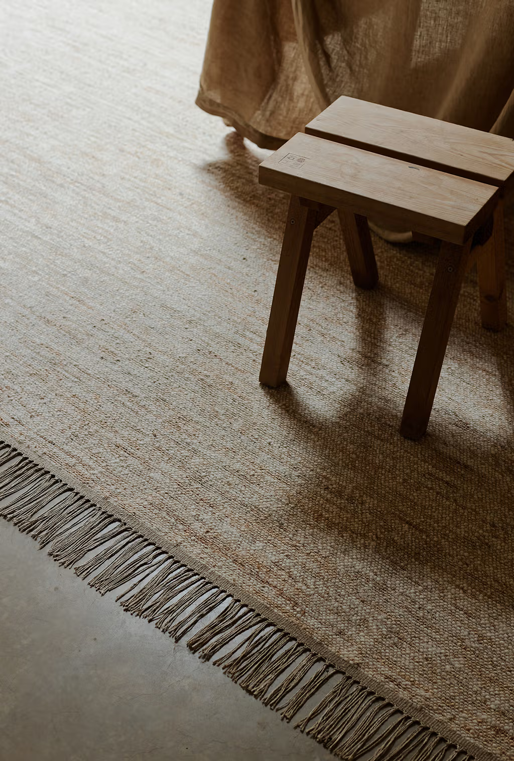 Armadillo Willow Rug | Eggshell *Dropship Only*