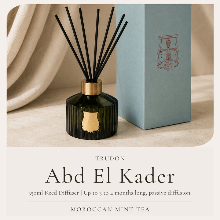 Trudon | Le Diffuser | Abd el Kader | 350ml | Moroccan Mint Tea
