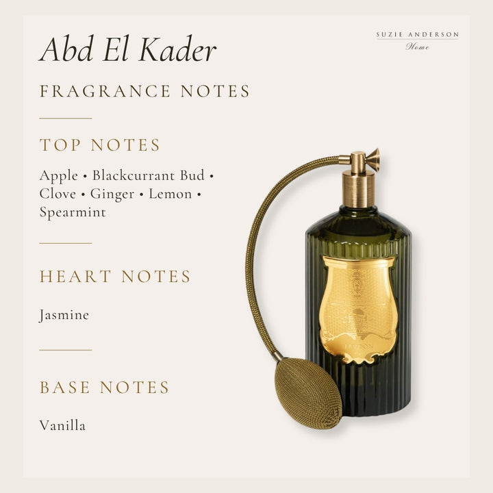 Trudon Abd El Kader Room Spray | 375ml | Moroccan Mint Tea