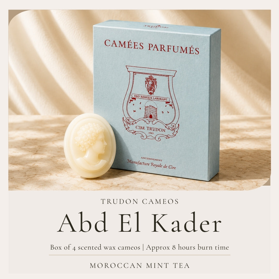 Trudon Abd El Kader Scented Cameos | 4 Pack | Moroccan Mint Tea