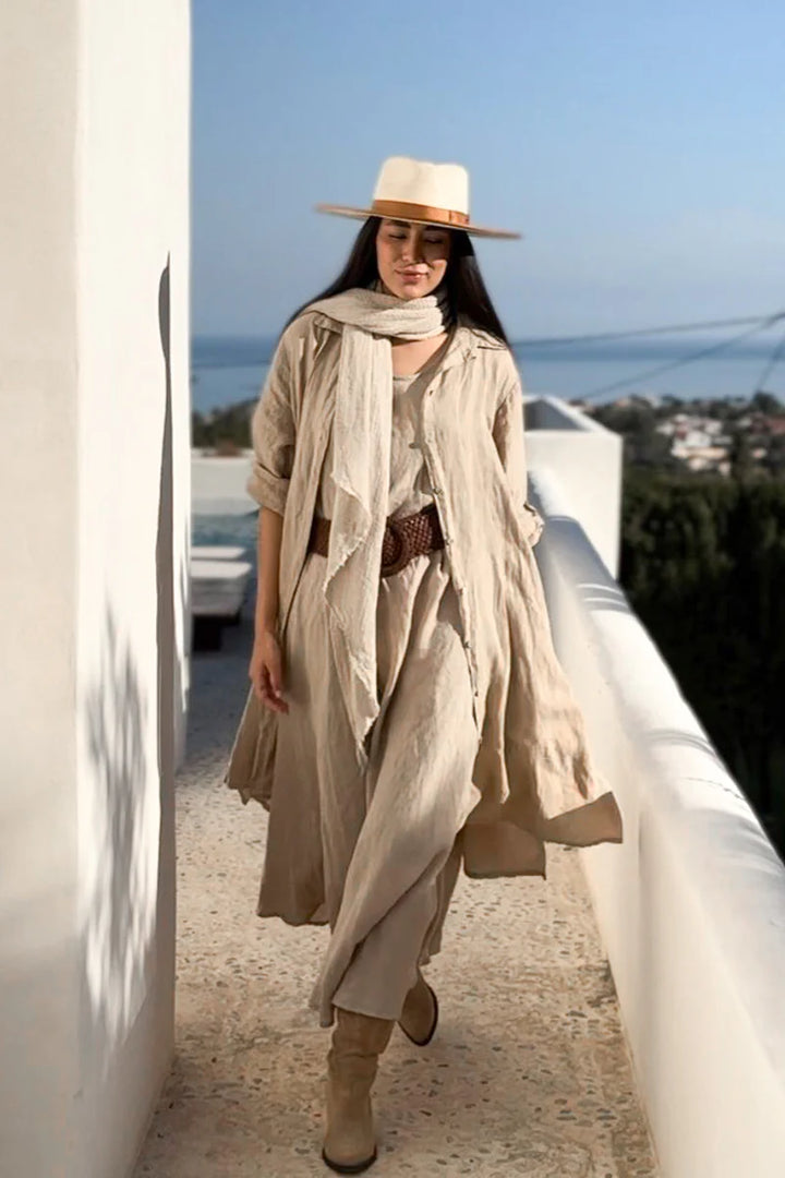 Bypias | Adele Shirt Dress | Cashmere
