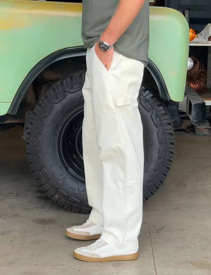 Simple | Carpenter Pant | Off White
