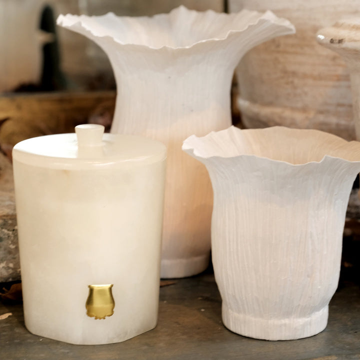 Open Bell Paper Tealight Holder | H 18cm | Made in France