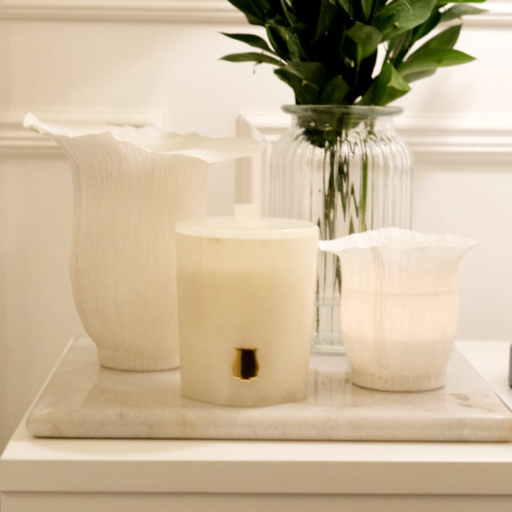 Open Bell Paper Tealight Holder | H 18cm | Made in France
