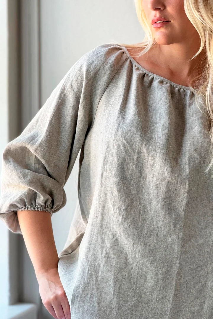 Bypias | Analise Linen Shirt | Natural