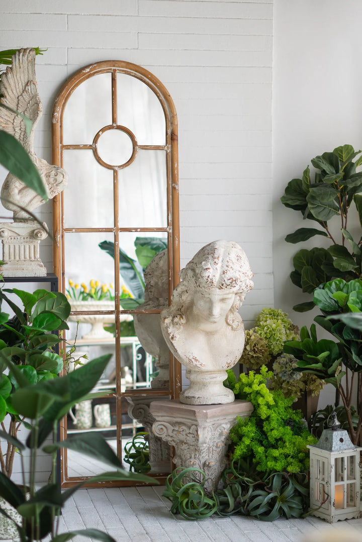 Classic Magnesium Bust Statue of Female | 72cmH