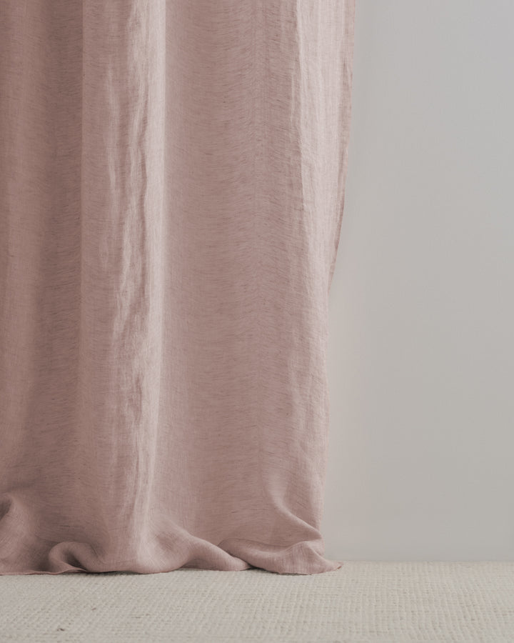Curtain Linen Drop | Rosa