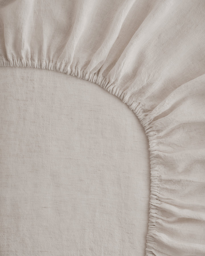 Basix Fitted Linen Sheet | Petra