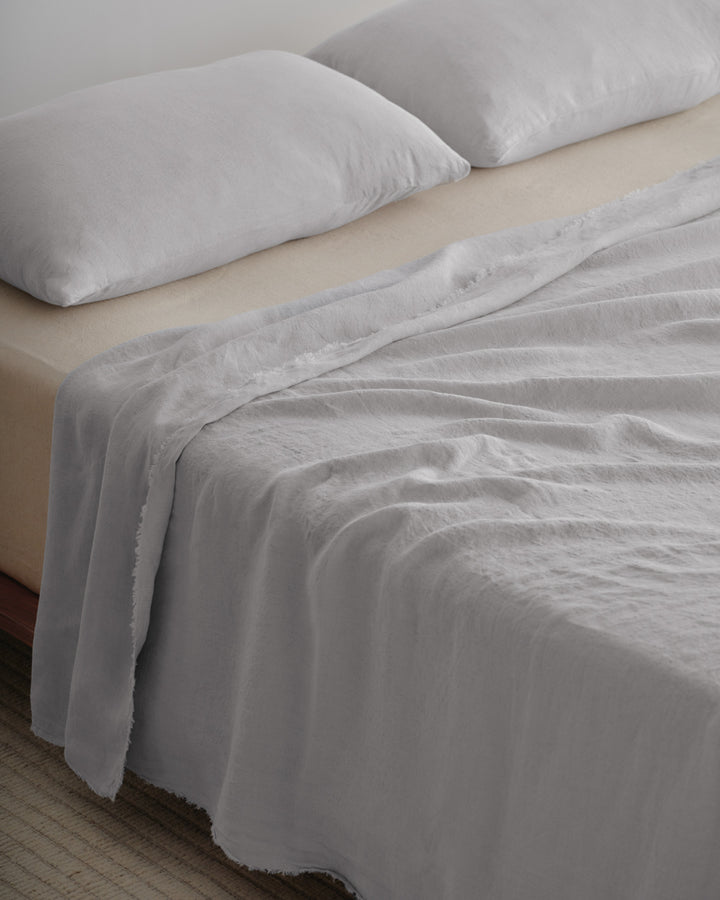 Flocca Flat Sheet | Fog