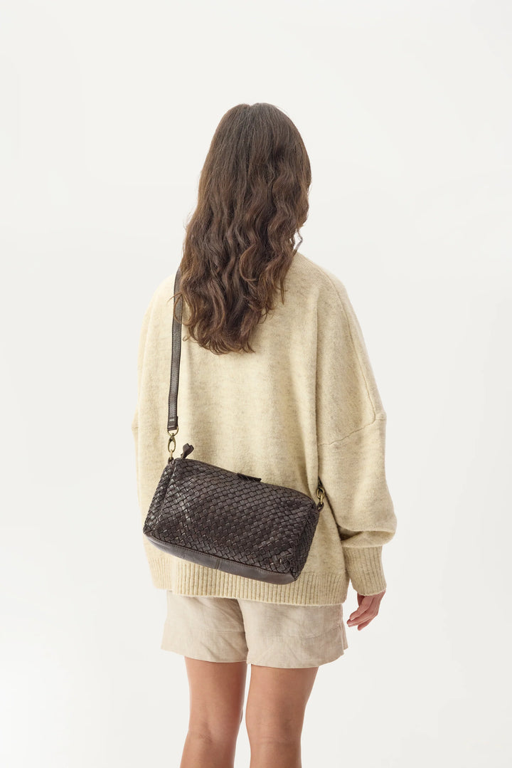 Juju | Basque Midi Handbag | Chocolate