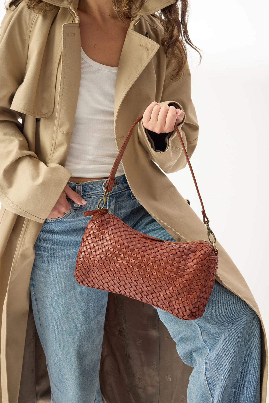 Juju | Basque Midi Handbag | Amber