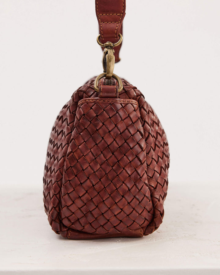 Juju | Basque Midi Handbag | Amber
