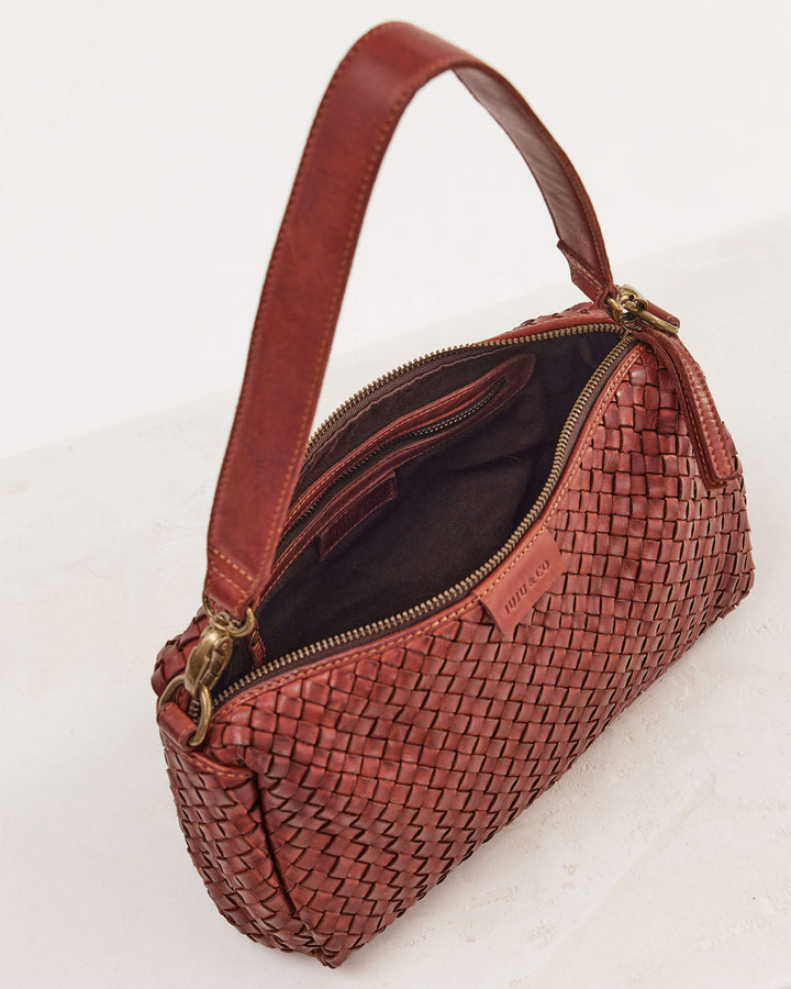 Juju | Basque Midi Handbag | Amber