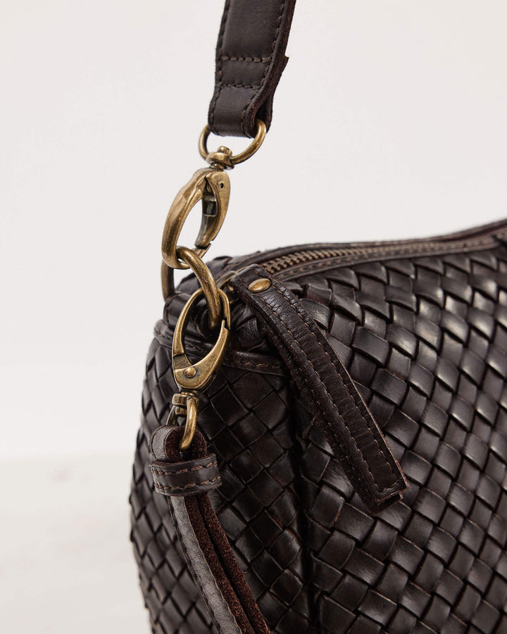 Juju | Basque Midi Handbag | Chocolate