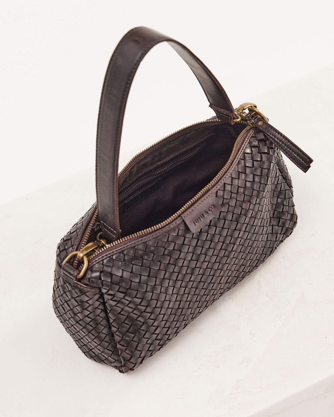 Juju | Basque Midi Handbag | Chocolate