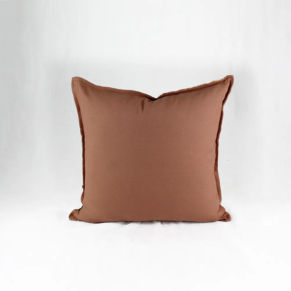Bologne Linen Blend Cushion Cover | Mocaccino | 45x45cm