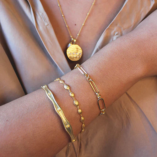 Soul Protector Bracelet | 18K Gold Plate