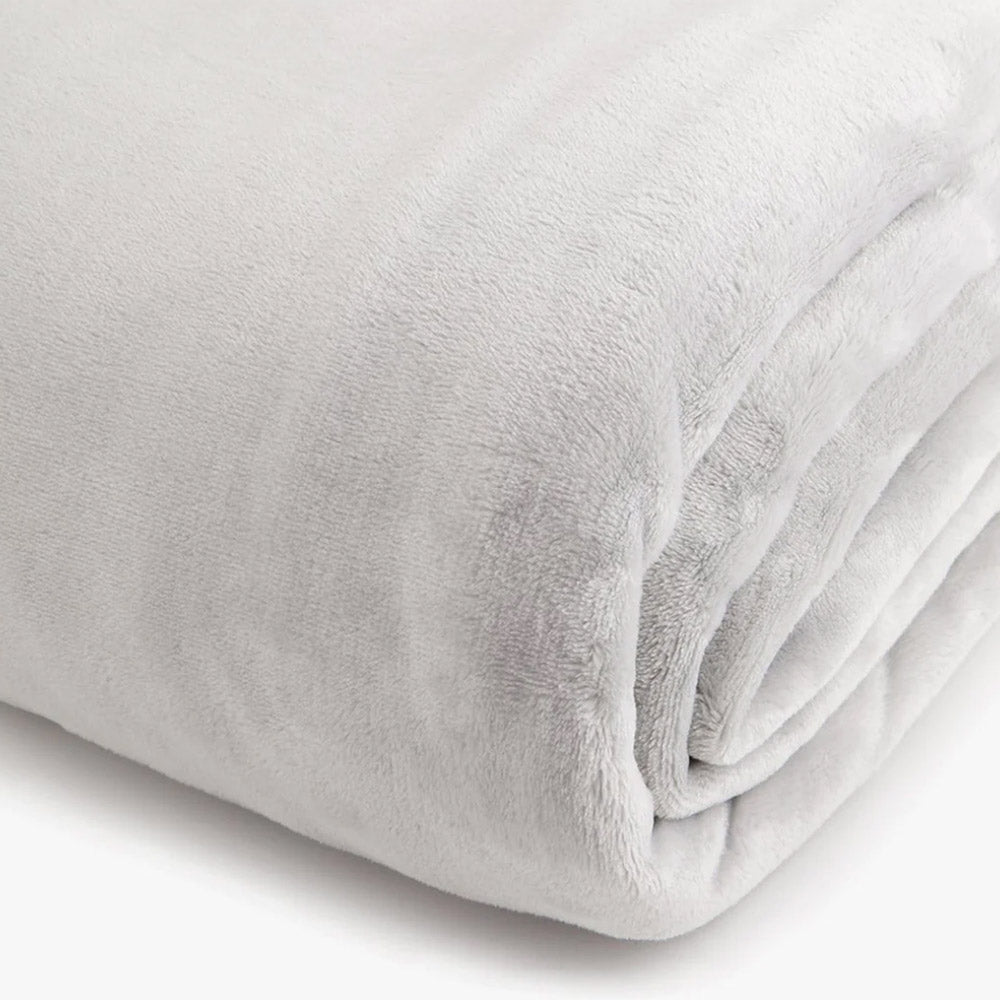 Brogo Bemboka Supersoft Micro Mink Throw | Dove