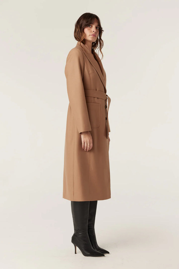 Cable | August Wool Coat | Camel
