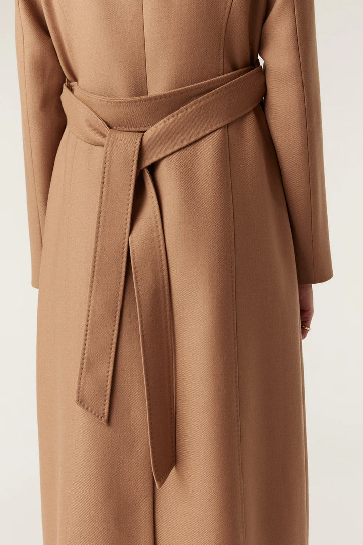 Cable | August Wool Coat | Camel