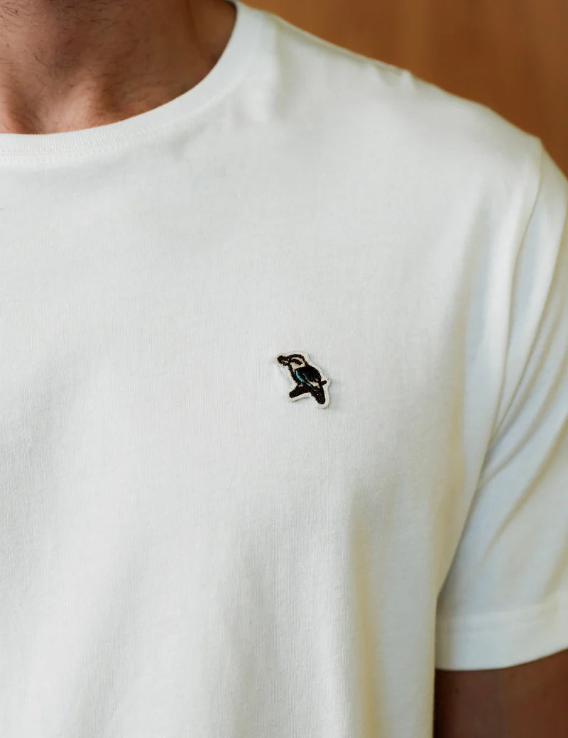 Simple | Chapman Kooka Tshirt | White Kooka