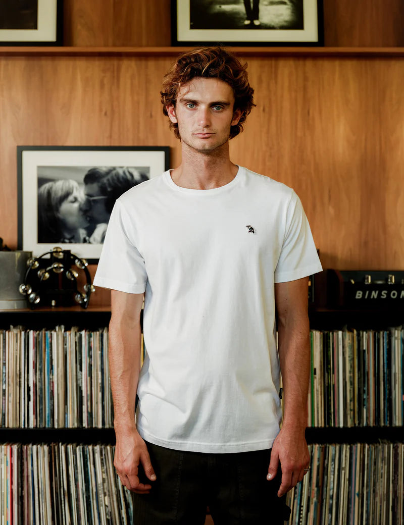 Simple | Chapman Kooka Tshirt | White Kooka