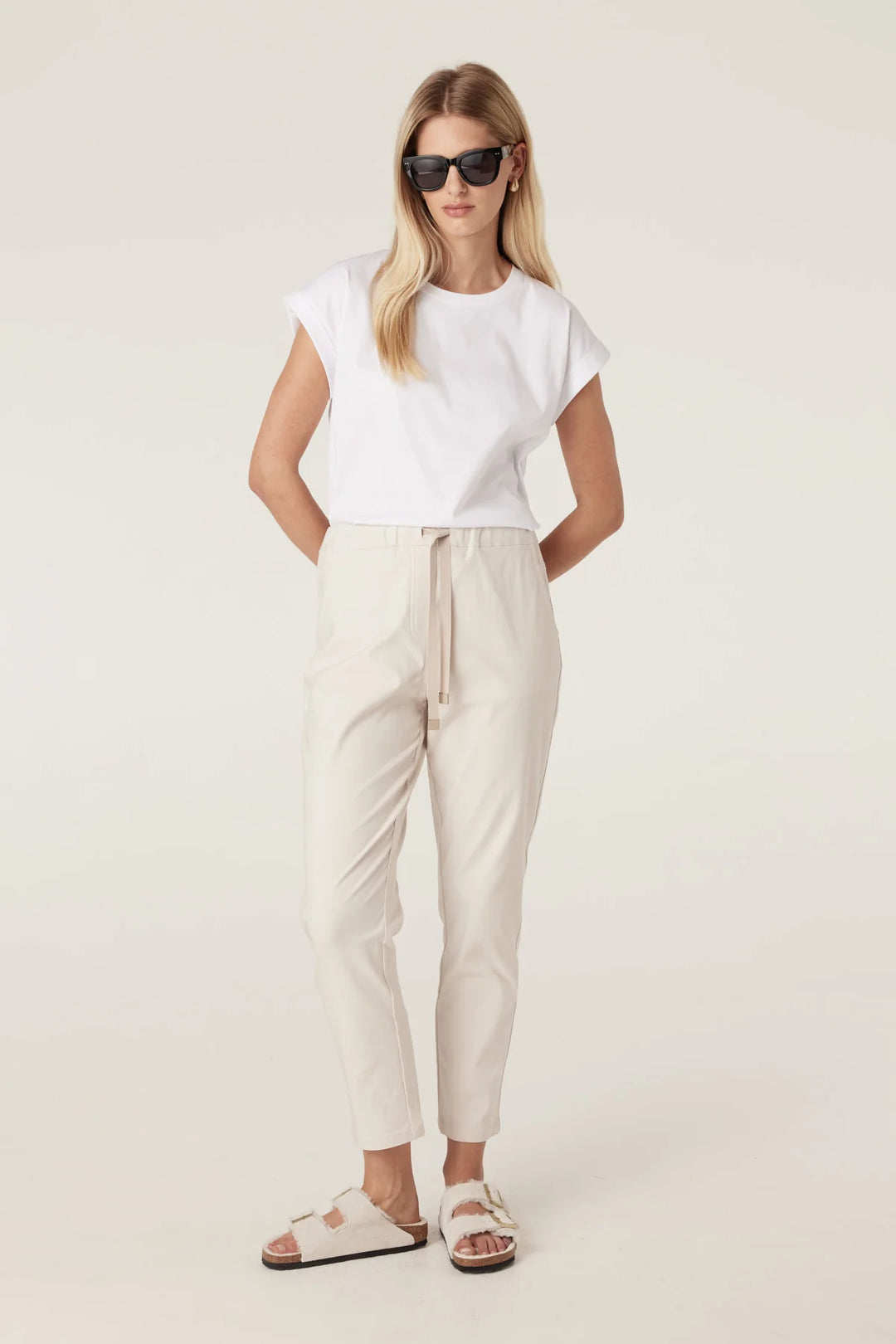 Cable | Pima Tee | White