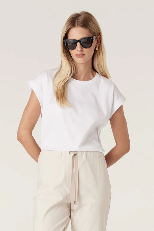 Cable | Pima Tee | White