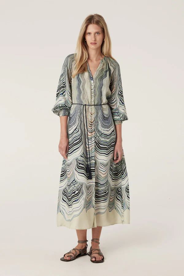 Cable | Maxime Dress | Shell Print
