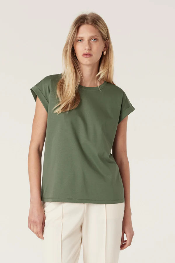 Cable | Pima Tee | Khaki