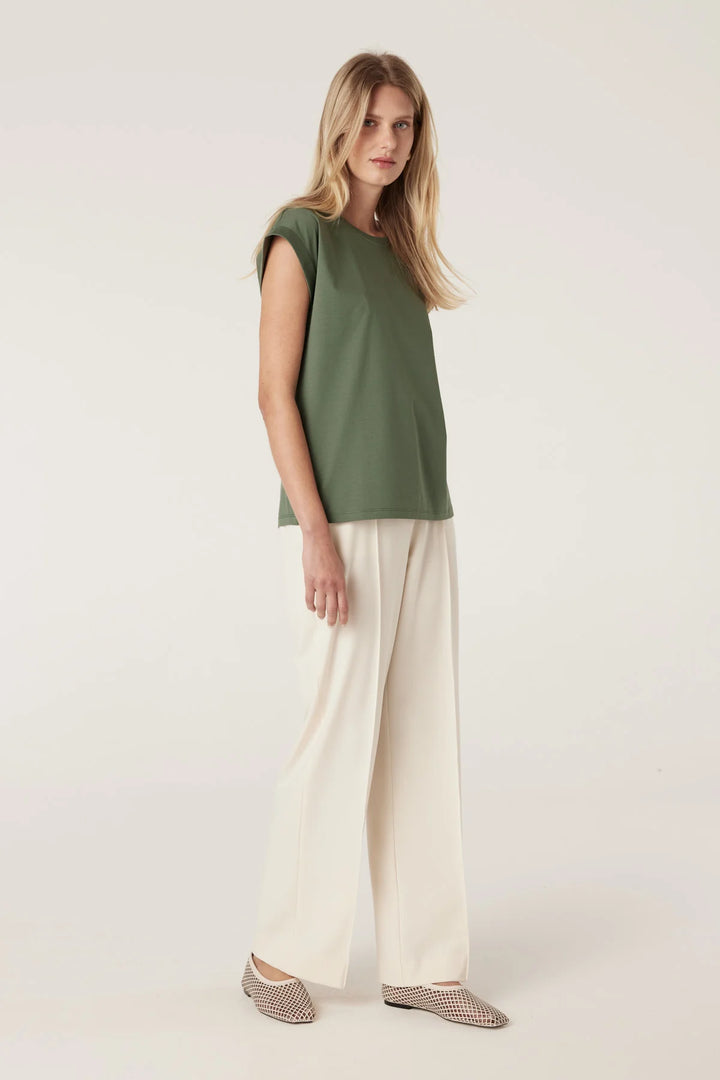 Cable | Pima Tee | Khaki