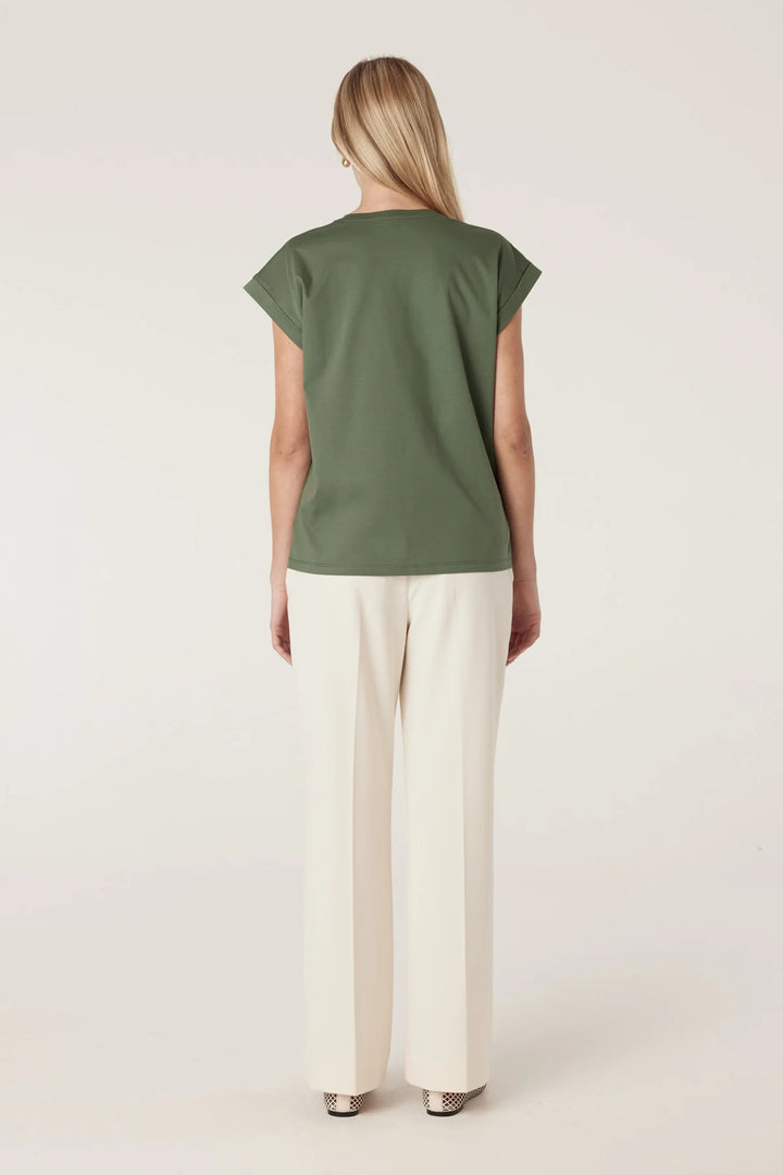 Cable | Pima Tee | Khaki