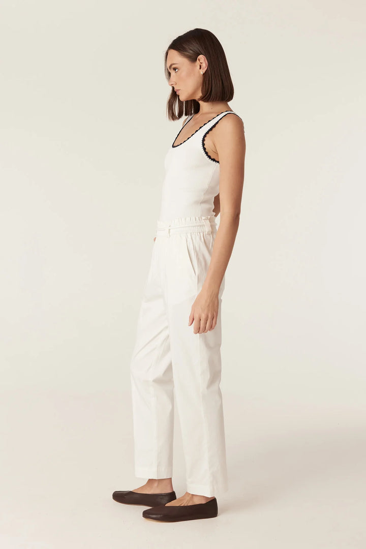 Cable | Portsea Pant | White