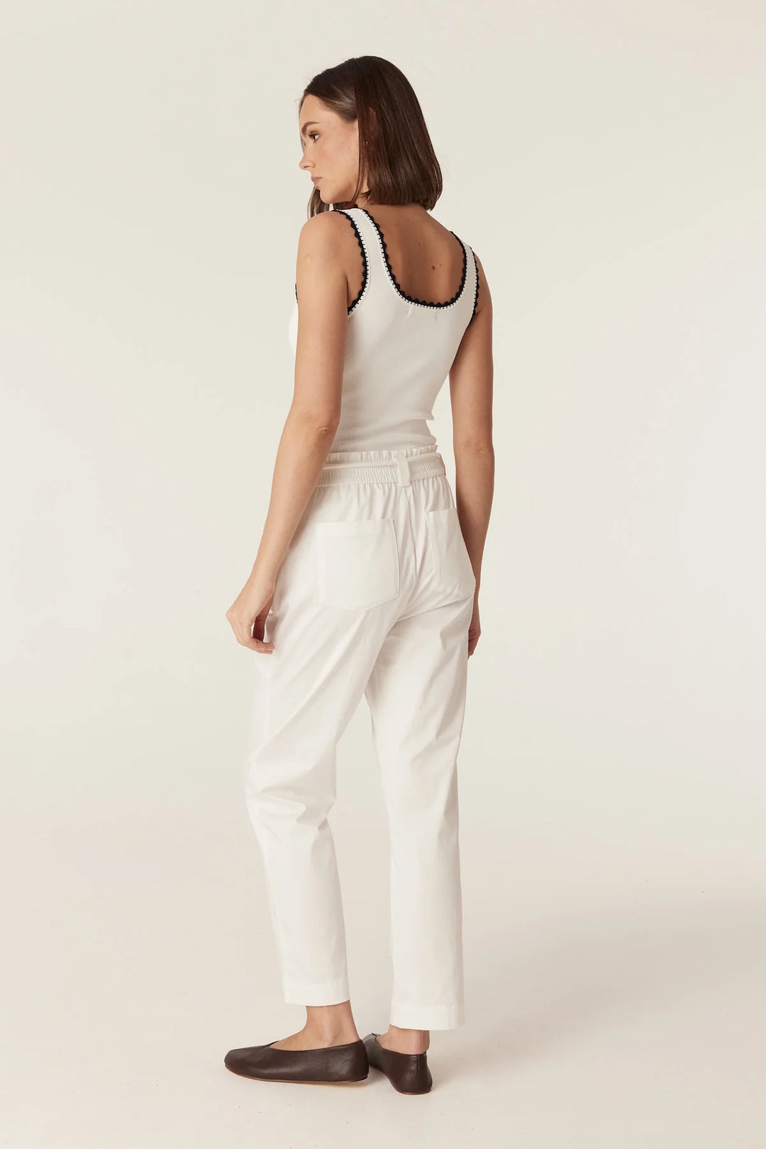 Cable | Portsea Pant | White