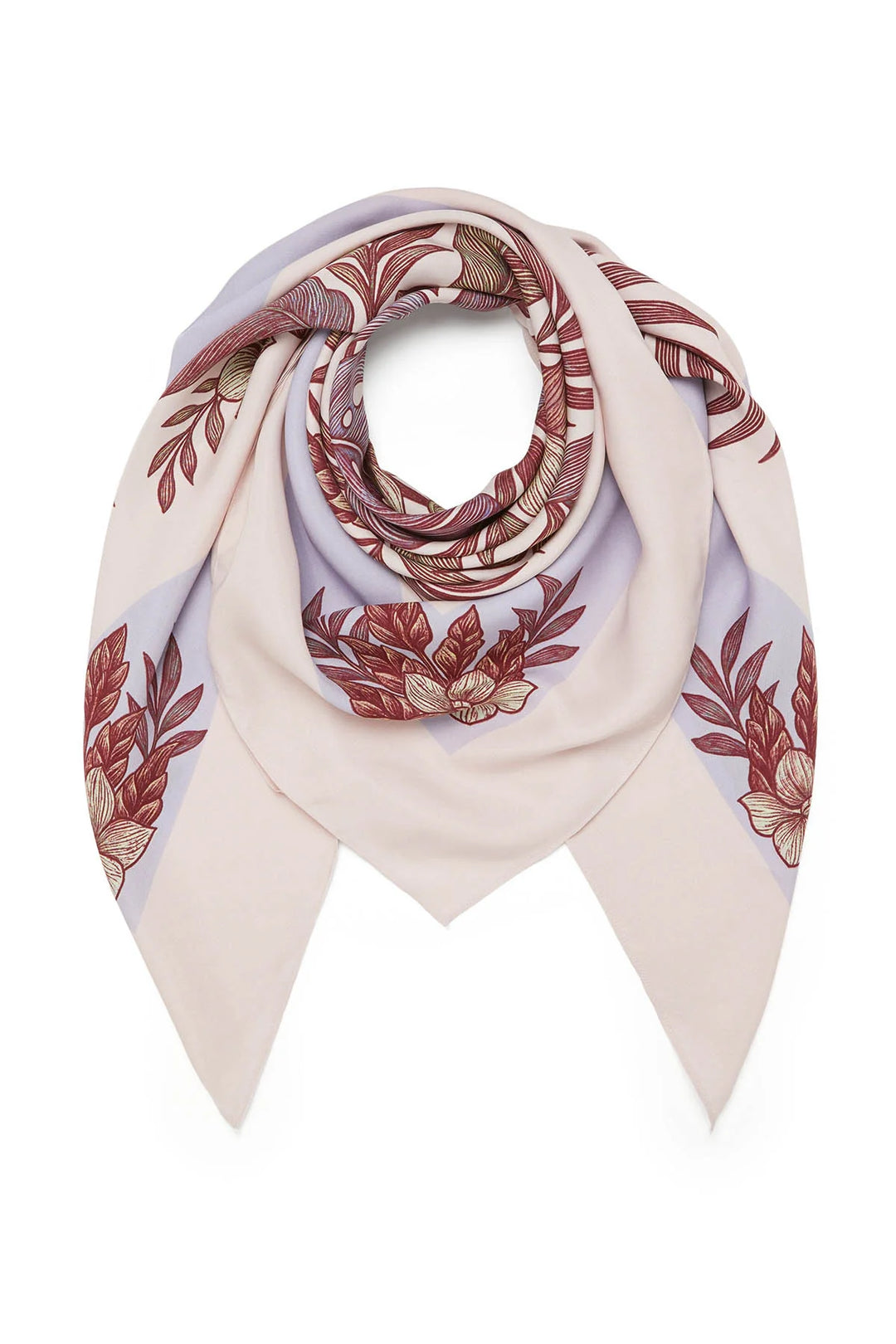 Cable | Erika Scarf | Paradise Print