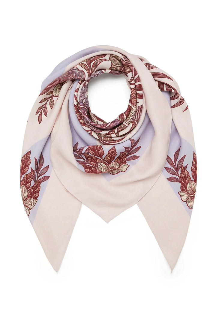 Cable | Erika Scarf | Paradise Print