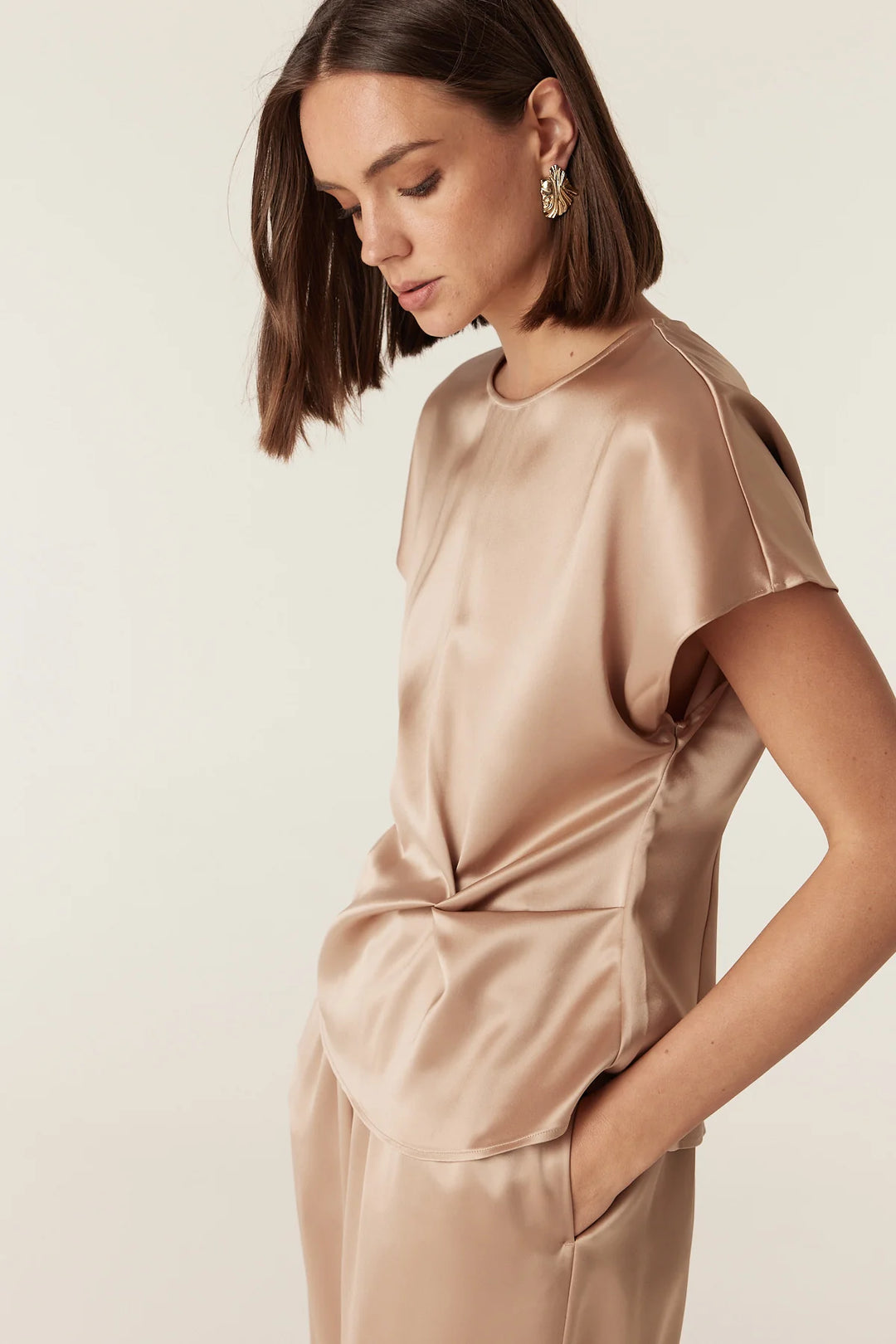 Cable | Aurelia Top | Gold