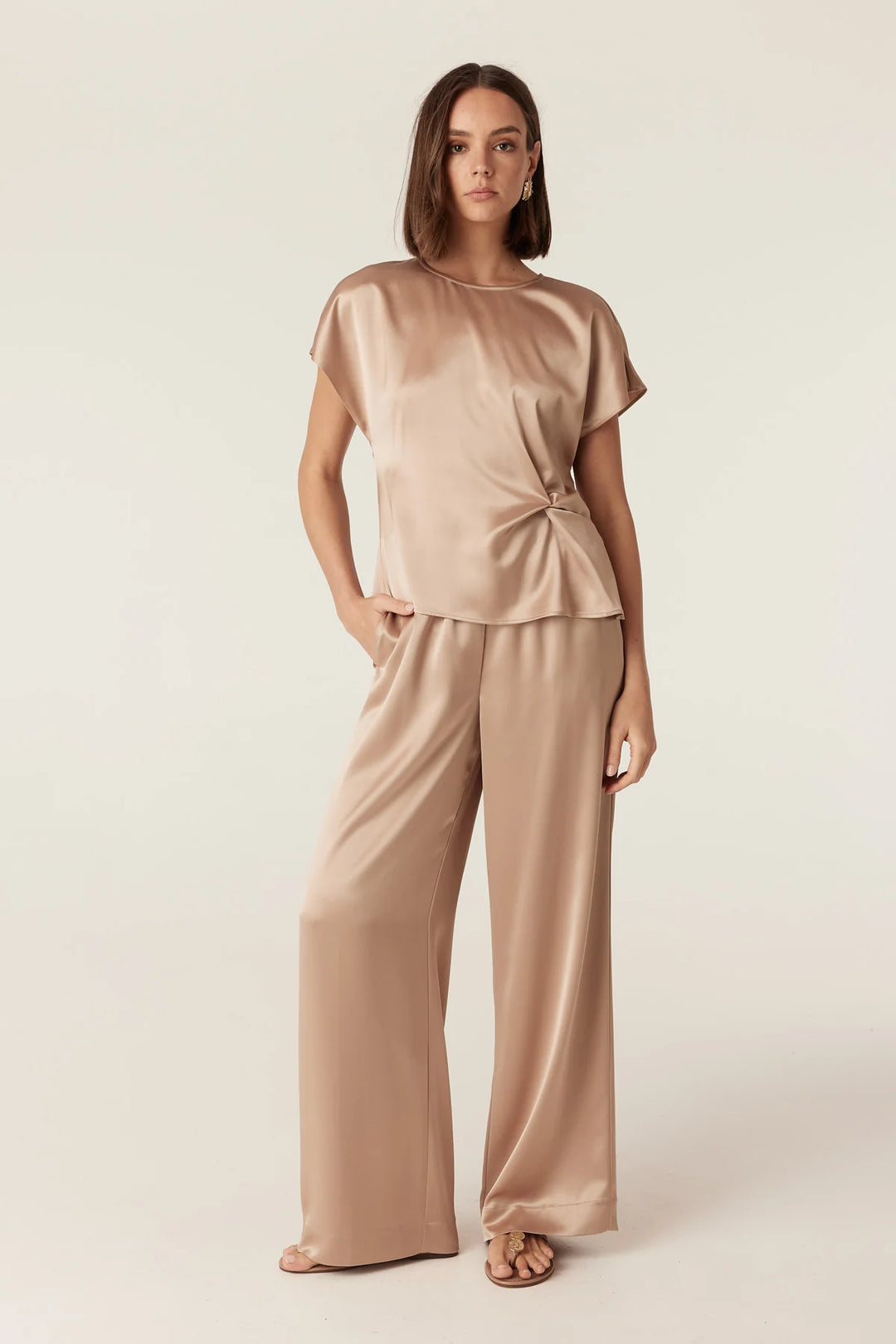 Cable | Aurelia Pant | Gold