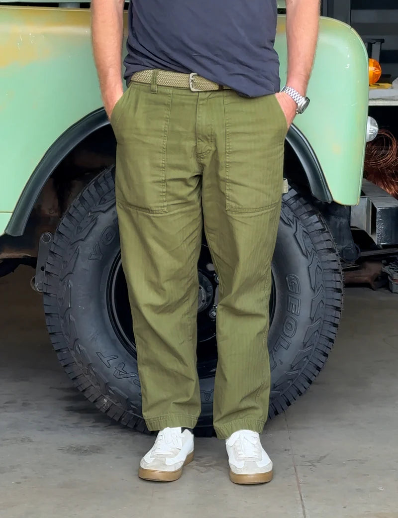 Simple | Carpenter Pant | Vintage Army