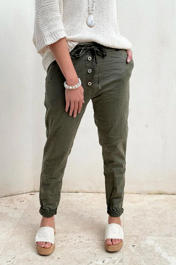 Bypias | Casual Tencel Jogger | Olive
