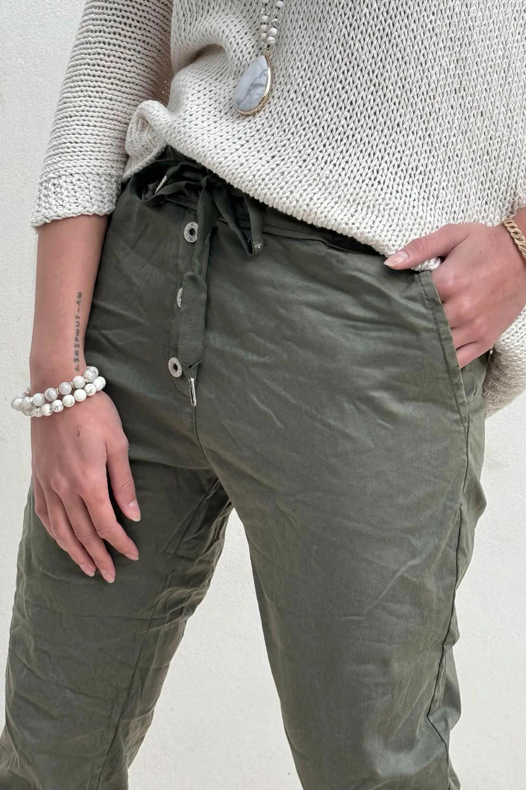 Bypias | Casual Tencel Jogger | Olive