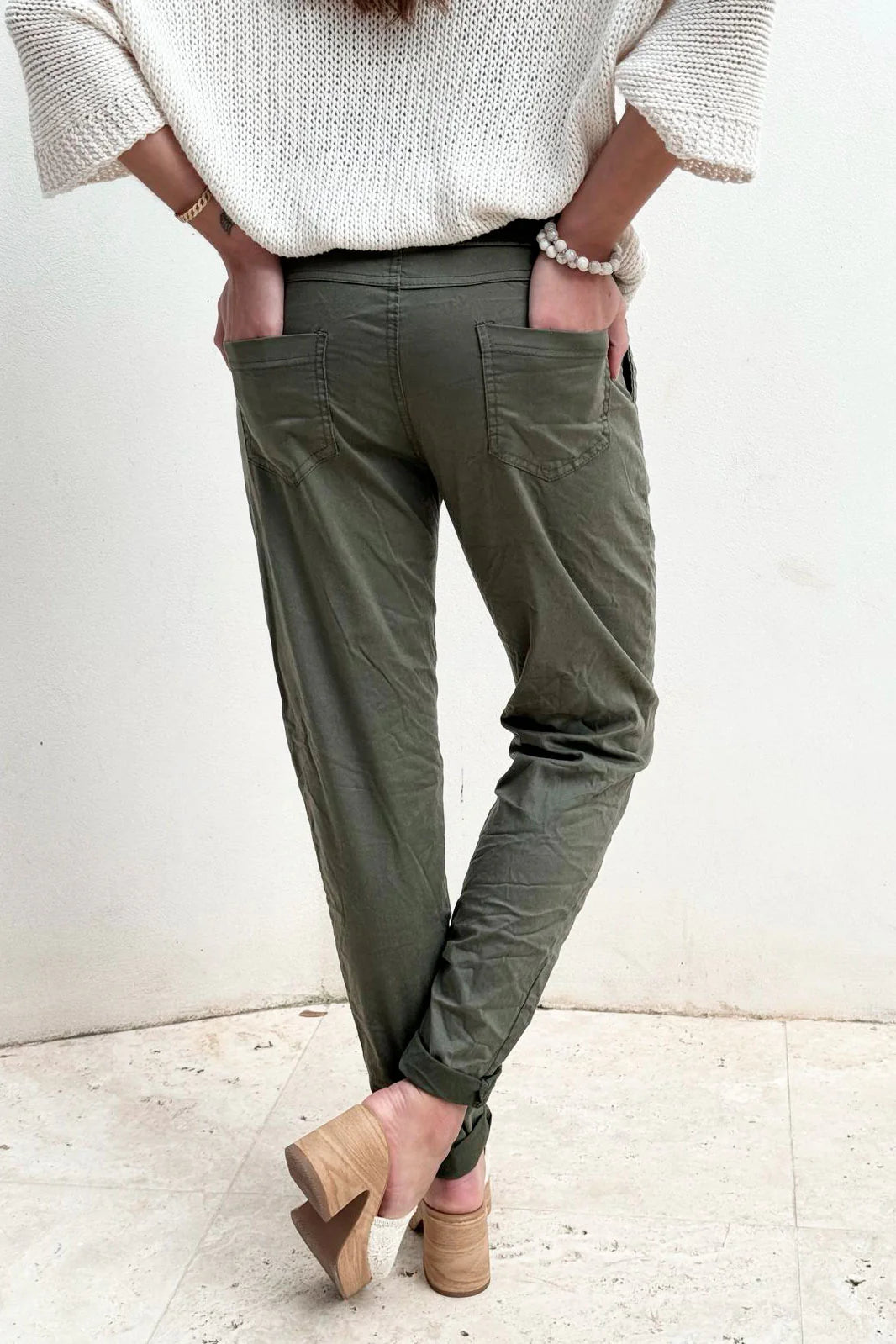 Bypias | Casual Tencel Jogger | Olive