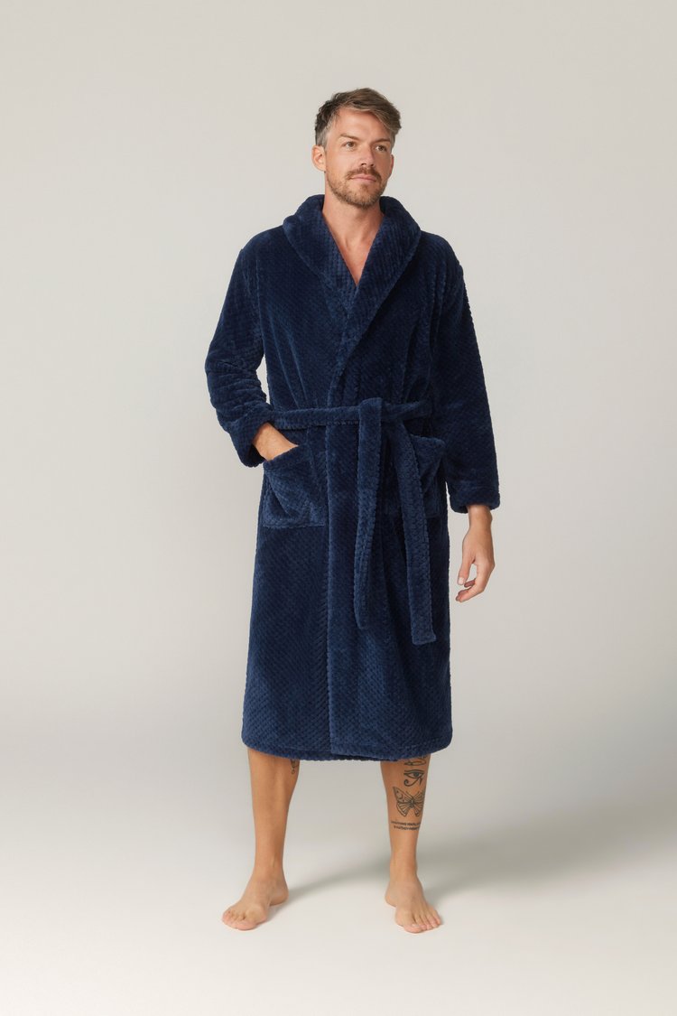 Contare | Country Jacquard Gown | Indigo