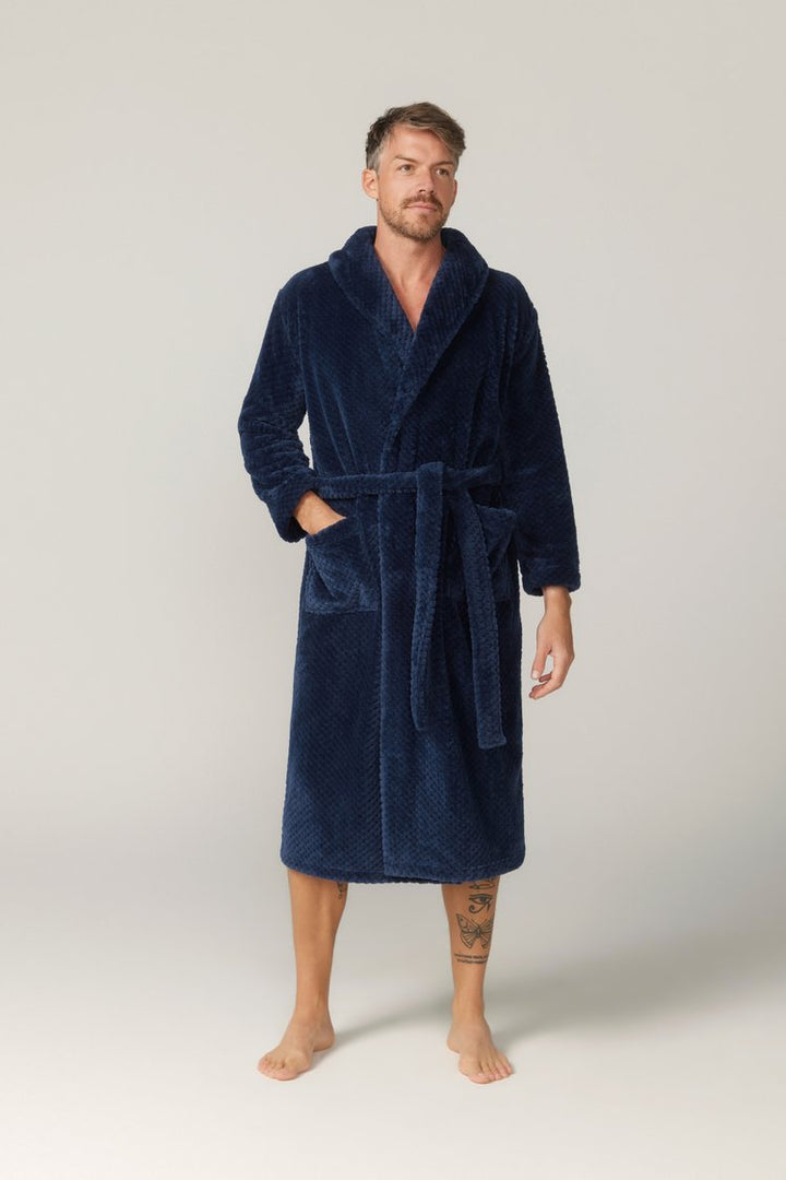 Contare | Country Jacquard Gown | Indigo